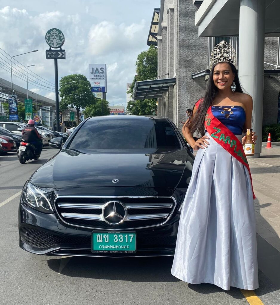 GB LImousine for miss universe at bangkok thailand