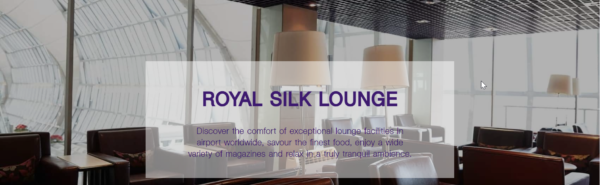 Royal Silk Lounge at Concourse E - East