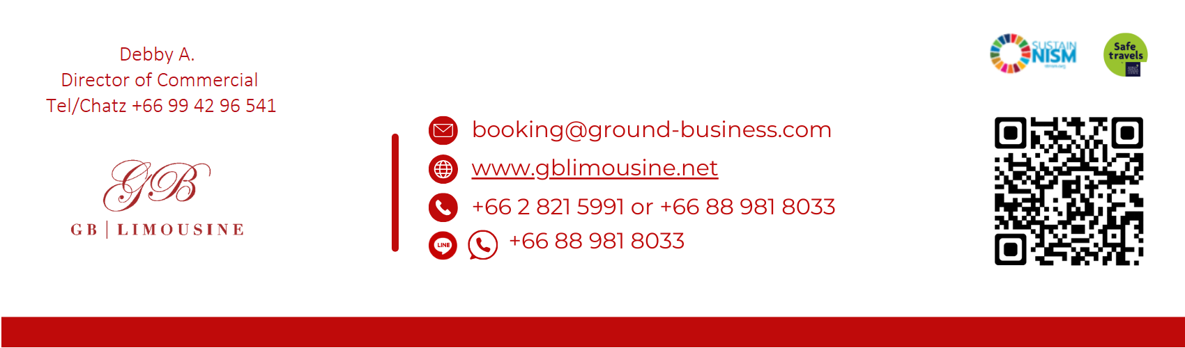 comercial director gblimousine