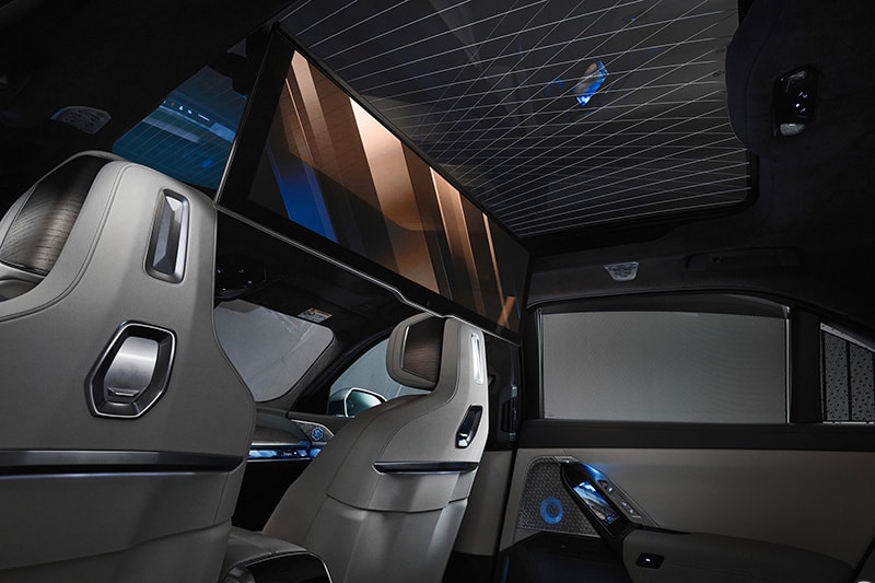 BMW i7 Hybrid where “Responsible Beyond Future” by GB Limousine