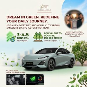 carbon footprint tracking with gblimousine.net