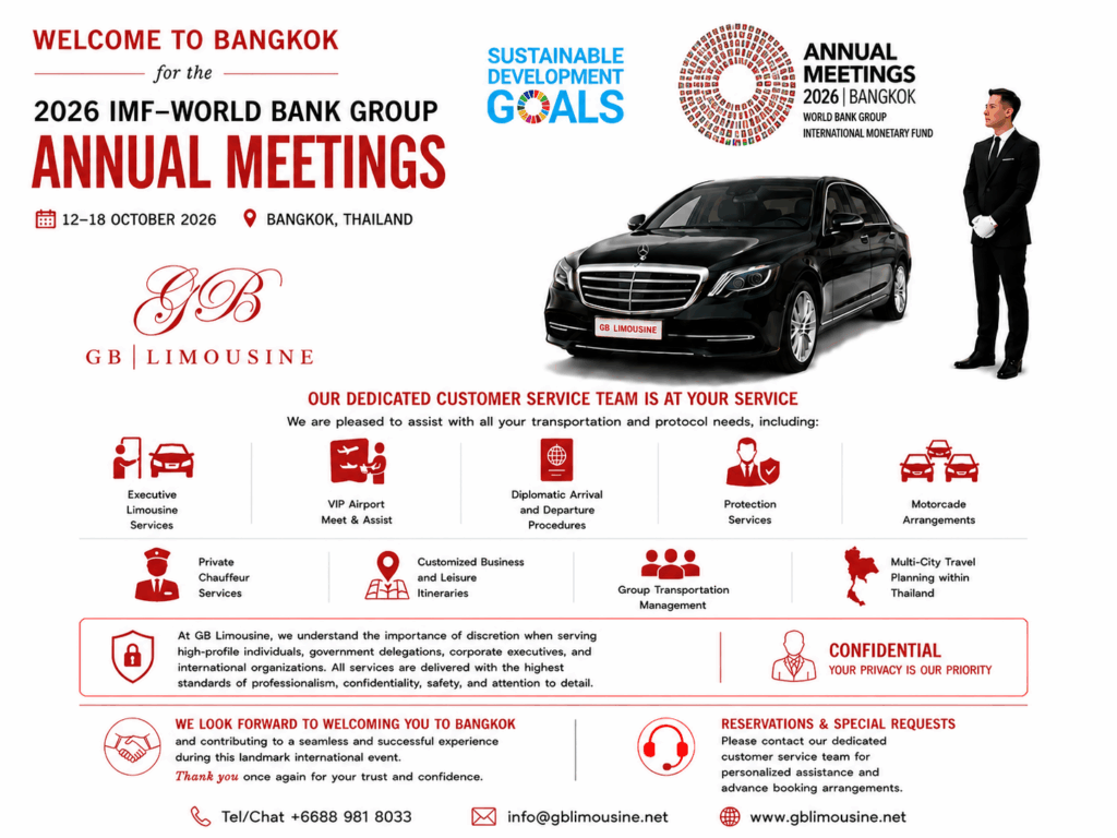 Welcome to Bangkok for the 2026 IMF–World Bank Group Annual Meetings